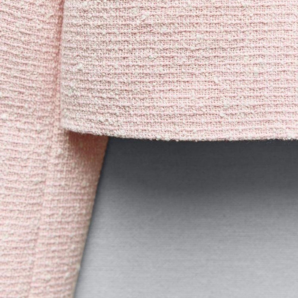 ZARA STRUCTURED ROUND NECK BLAZER - Picture 7 of 9